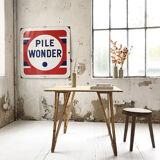 Vintage rattan meal table