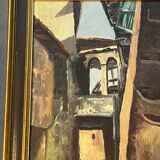 Painting by G. Bournonville, signed and dated 1958, oil on canvas