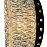 Applique ou plafonnier vintage en verre, années 1970