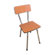 Orange formica chair