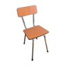 Orange formica chair