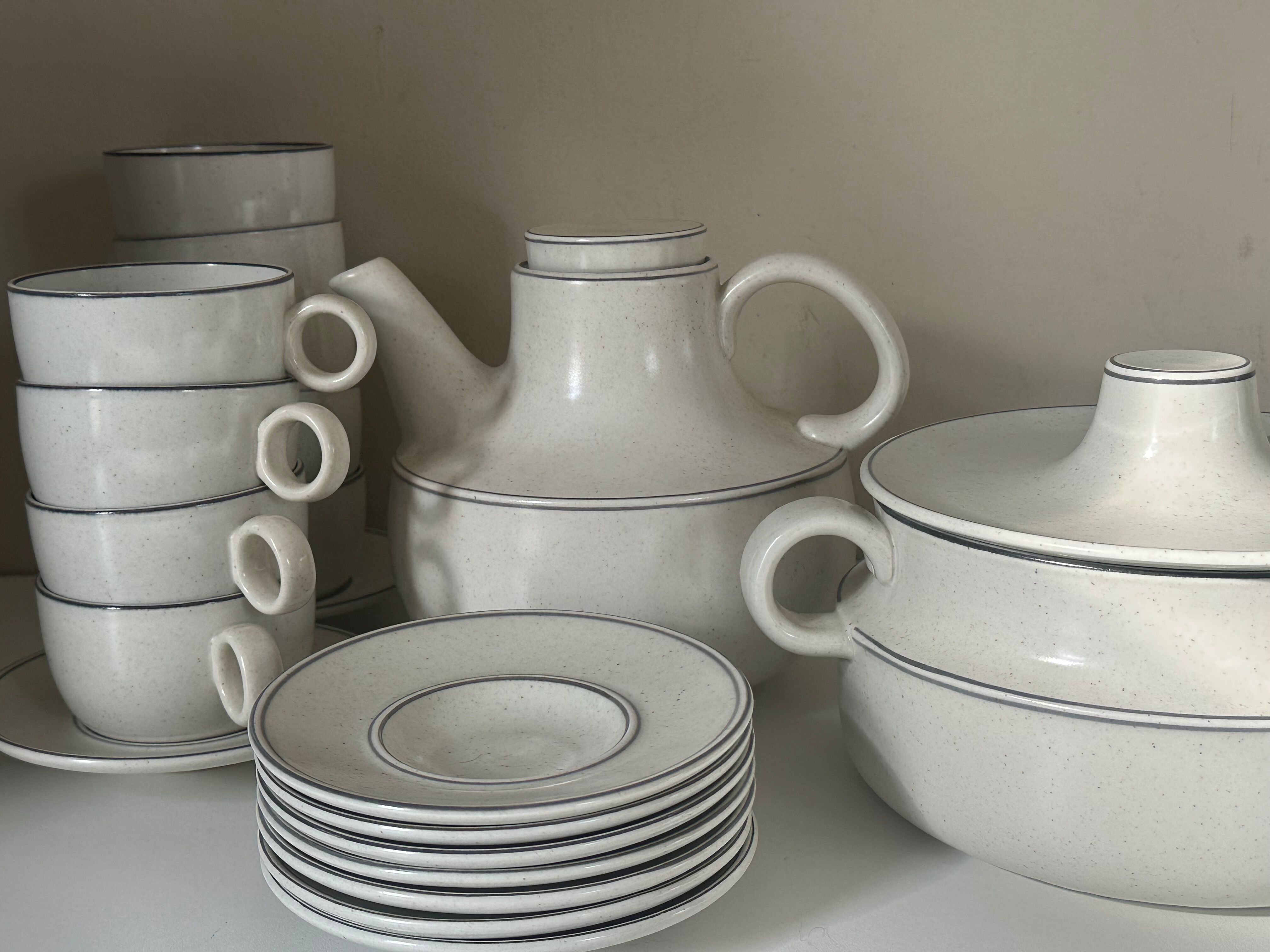 Scandinavian coffee service design stig lindberg 60 years