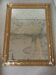 antique mercury mirror with gilded wood and stucco from the 19th century