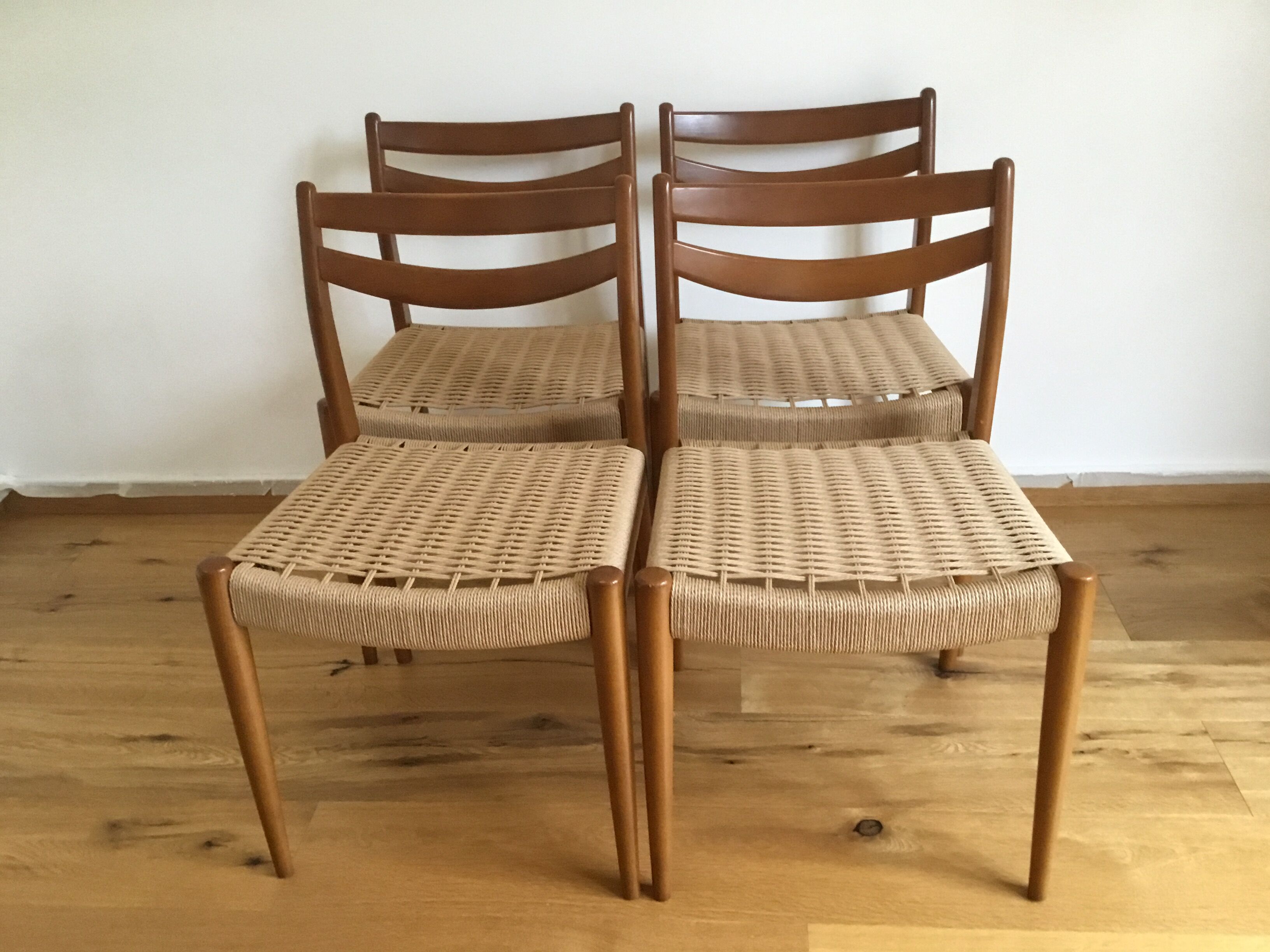 50s roped chairs