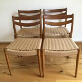 50s roped chairs