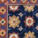 Tapis en laine coloré - 140x80cm