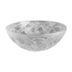 Coupe Lalique pinsons et feuillages signée