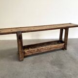 Large antique carpenters working table