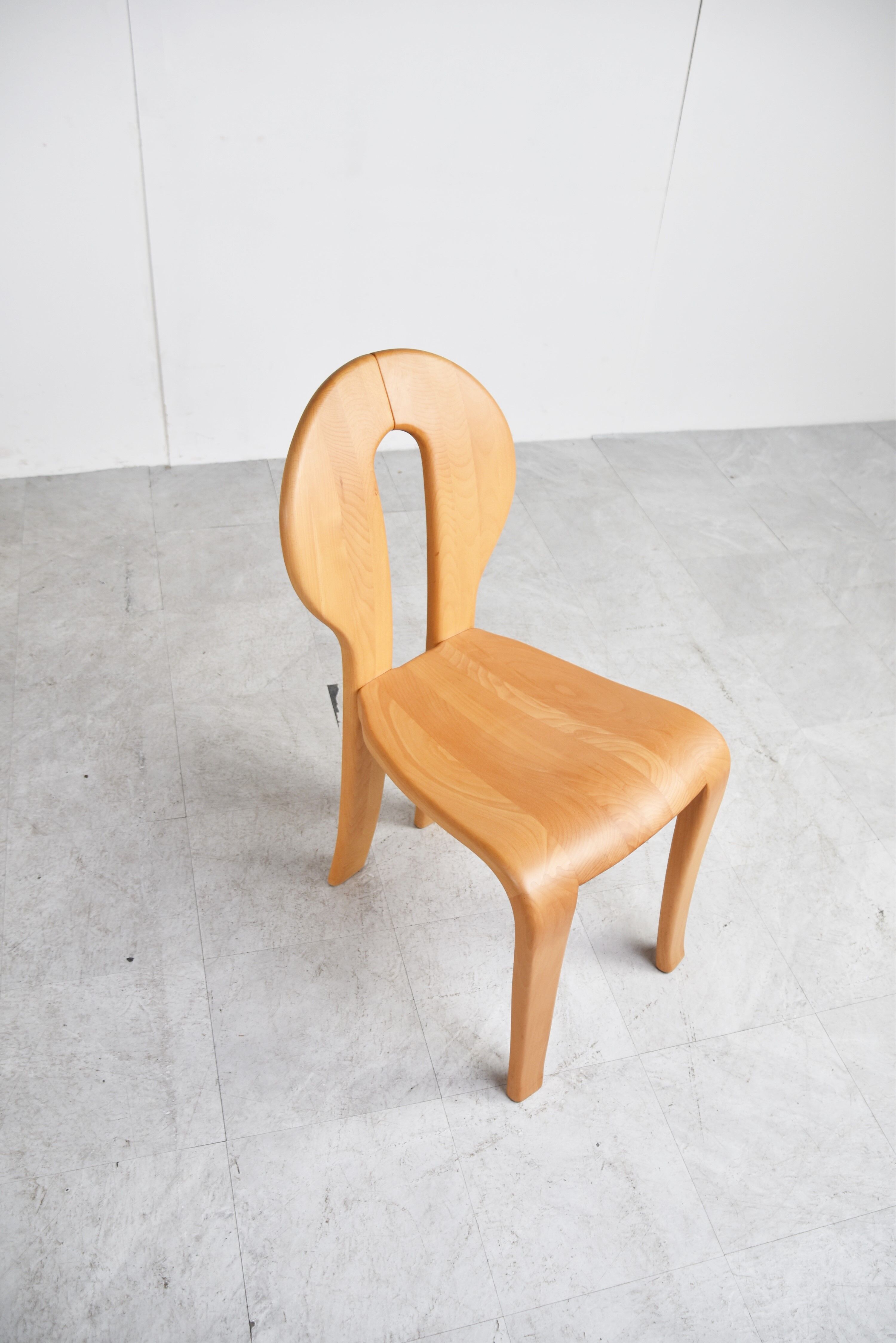 Rainer Daumiller pine wood dining chairs for Hirtshals Savvaerk - set of 4 - 1970s