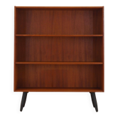 Teak bookcase, Danish design, 1970s, manufactured by Clausen & Søn