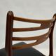 Set of five dining chairs by Johannes Andersen, model 101 Danish Design