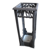Art Deco umbrella stand from the 1930s, cast iron.