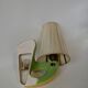 Mid-century design ceramic wall lamp circa 1950
