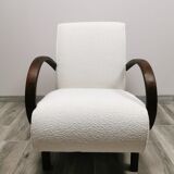 Restored armchair by Jindrich Halabala