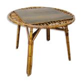 Rattan table