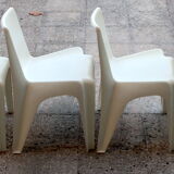 Set of 4 chairs BA 1171 by Helmut Batzner circa 60