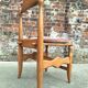 Suite de 4 chaises Guillerme et Chambron modèle Charlotte, sièges vintage