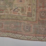 Oushak Handknotted Vintage Rug sku 1453