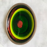 Decorative wall ceramic plate, 1970s, Finland