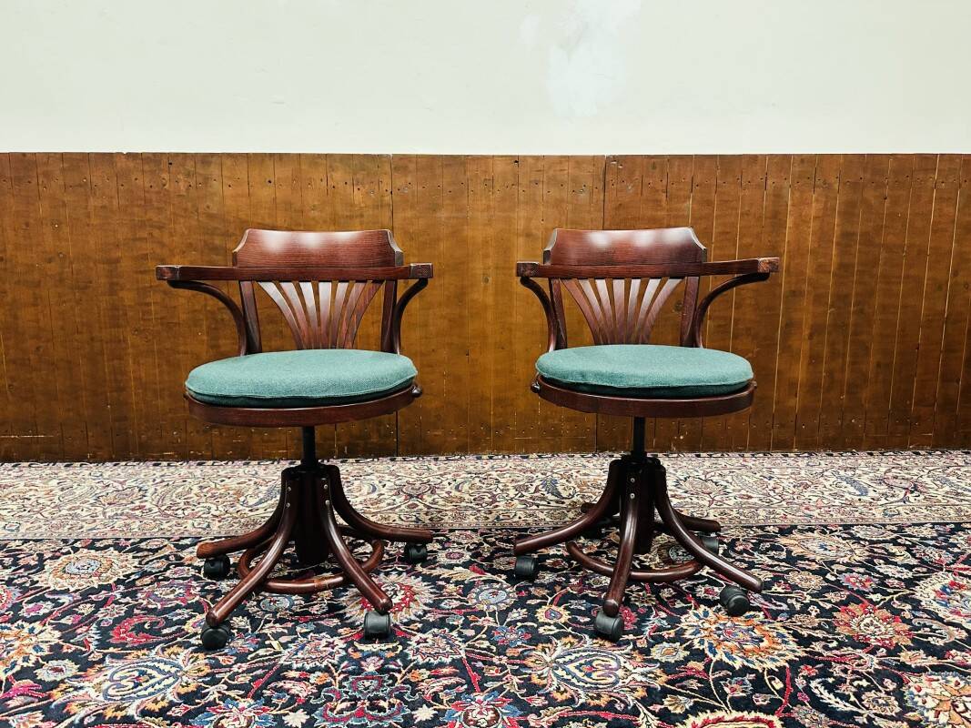 Classic English Thonet Desk Chair