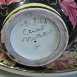Vase et plat
