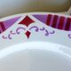 4 flat plates in iron earth from the Moulin des Loups and hamage, Madeleine model 2106197