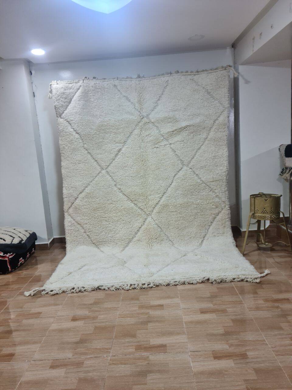 Beni Mrirt Rug 100% Natural Wool – Luxury and Berber Craftsmanship