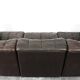 De Sede DS-11 three seater in chocolate braun leather