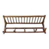Shelf coat rack vintage hat holder 1940-50