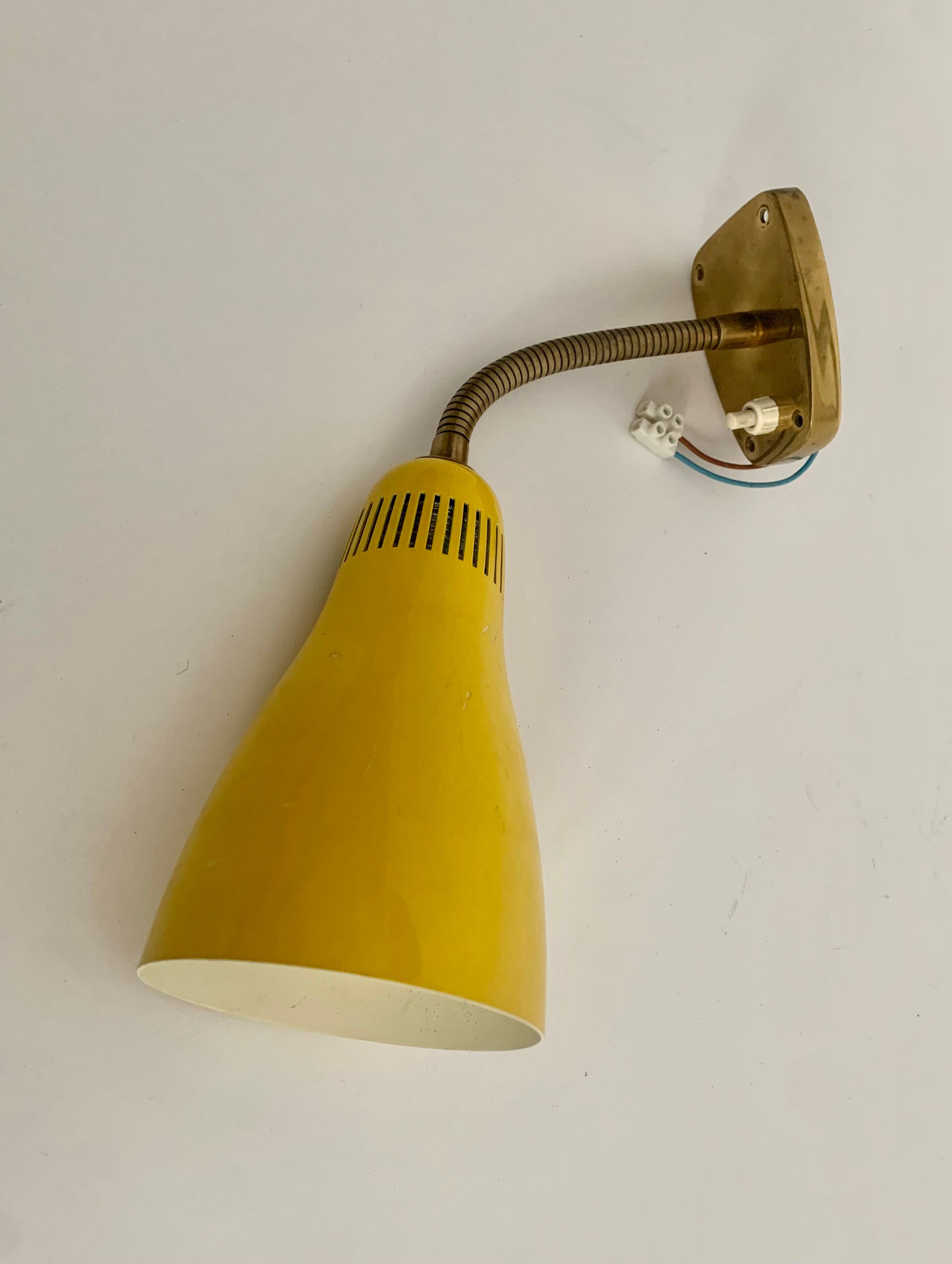 Wall lamp,  1960s