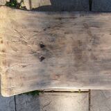 2 African carved wooden stools