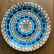 Ceramic plate Robert Picault Vallauris  vintage 50s - 24 cm