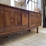 1950s modernist oak sideboard