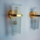 Pair of wall lights from Sciolari for Lightolier, Italy, 1970