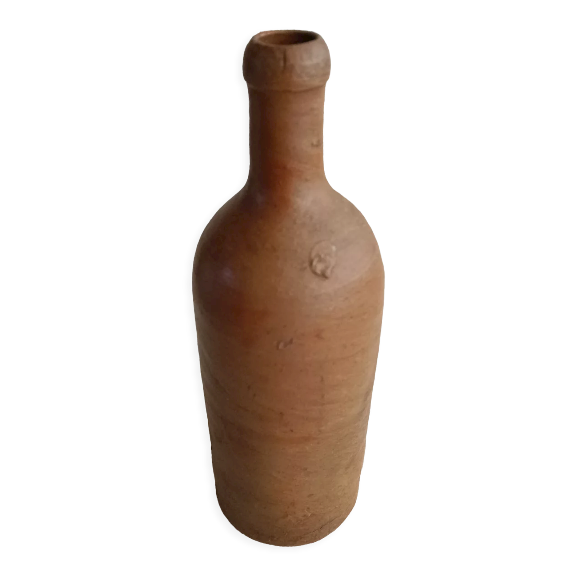Antique terracotta bottle