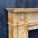 Louis XVI Style Fireplace In Yellow Siena Marble Circa 1880