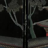 Coromandel lacquered Chinese screen with 6 panels