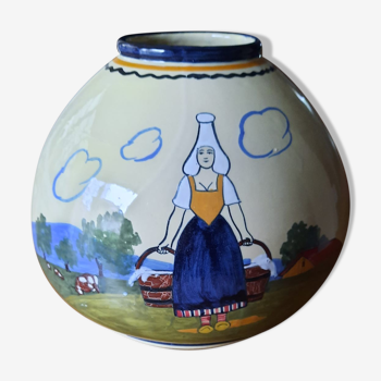 Earthenware vase 50s