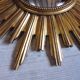 Golden witch sun mirror 70s / 58 cm