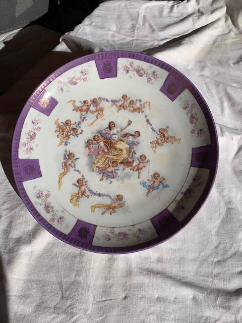 Victoria Austria porcelain dish
