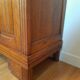 3-door Art Deco Parisian wardrobe and bevelled mirror