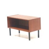 Commode / table de chevet vintage fabriquée dans les années 60