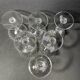 6 coupes à champagne Baccarat service Paris
