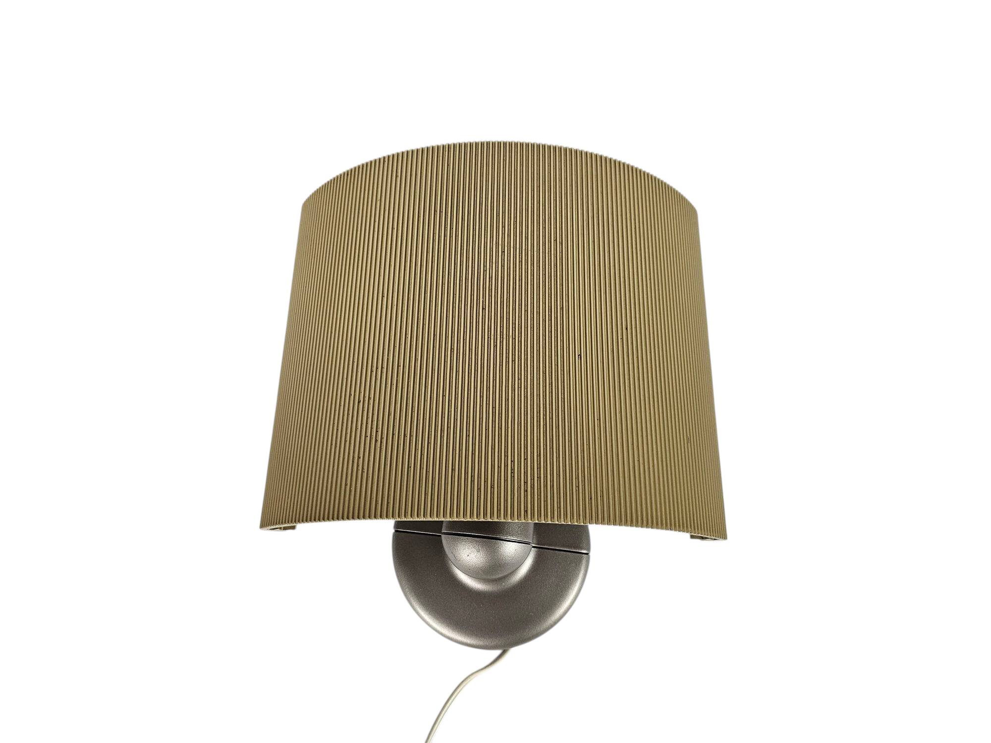 Marcello Ziliani for Arteluce - 'Charlie' wall lamp - brass - 80's