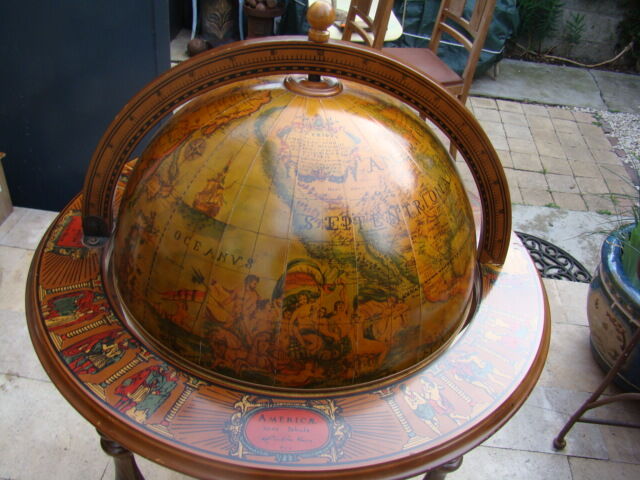 Vintage Mappemonde bar furniture 70