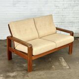 EMC Møbler 2-seater sofa with teak wood