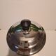 Coffee pot in chromed copper trademark