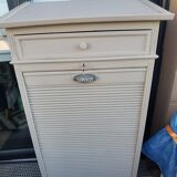 Curtain filing cabinet