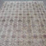 6x9 ft handknotted Turkish rug - rugs for living room bedroom