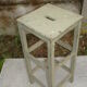 40-50 year workshop stool beautiful patina